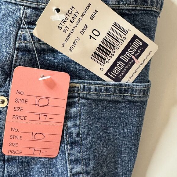French Dressing Cropped Jeans Size 10‎ - Picture 4 of 5